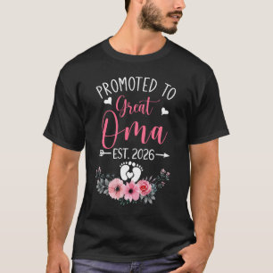 Promu en Grande Oma Est 2026 T-shirt de la fête de
