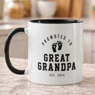 Promu Grand-Père Arrière-grand-père Mug Nouveau