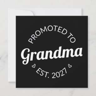 Promue Grand-mère dès 2027 Nouvelle Mamie Je