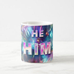 Prononononounes de genre Lui/Lui Art numérique Mug
