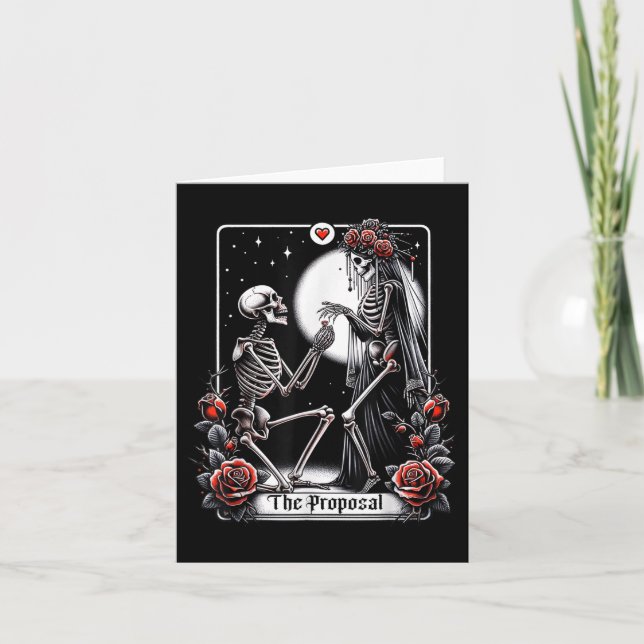 Proposition Carte Tarot Engagement Partie Mariée G (Devant)