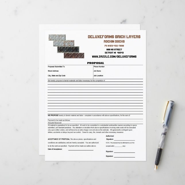 Proposition de briqueteurs de chalet d'argent (Devant/Arrière en situation)