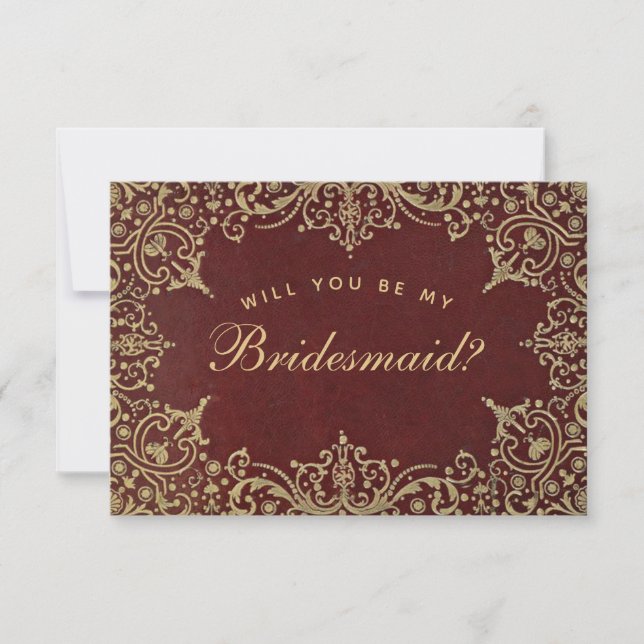 Proposition de la Bridesmaid Bourgogne Gold Elegan (Devant)