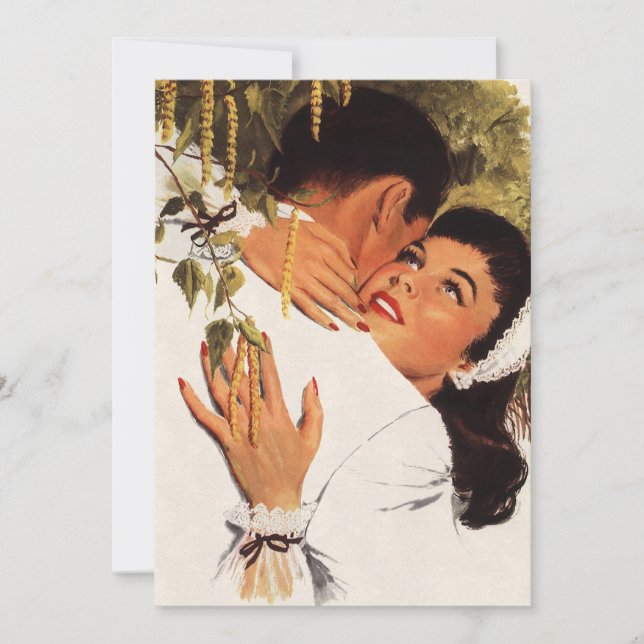 Proposition de mariage vintage, Partie d'engagemen (Devant)