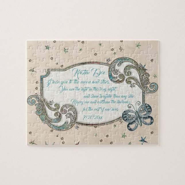 Proposition de puzzle personnalisée (Horizontal)