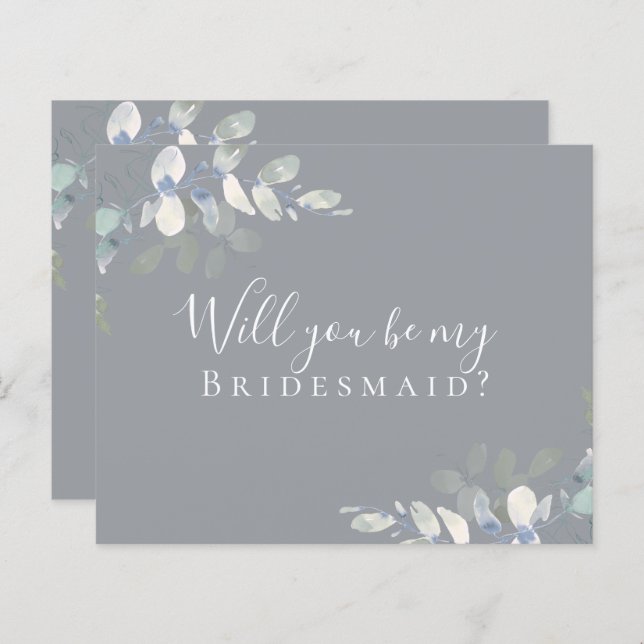 Proposition d'honneur Eucalyptus Maid of Honor (Devant / Derrière)