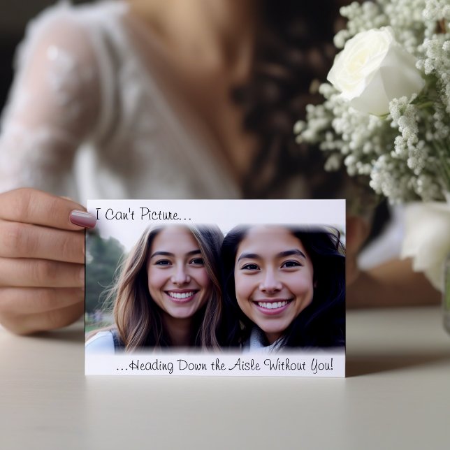 Proposition du Mariage de photos Bridesmaid (Picture Wedding Bridesmaid Proposal
)