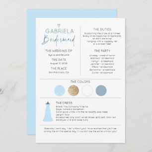 Proposition et information de la domestique Dusty 