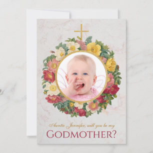 Proposition Godmère Photo Rose Wreath Script Marbr