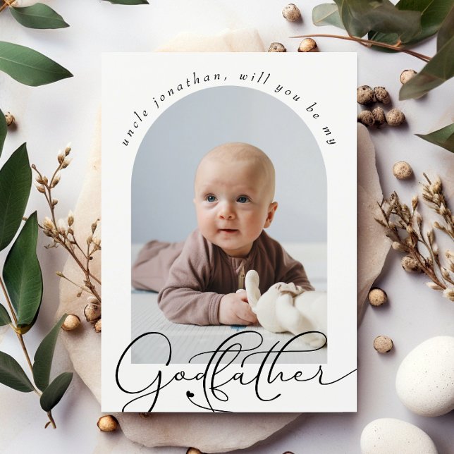 Proposition minimaliste de parrain Photo (Créateur téléchargé)