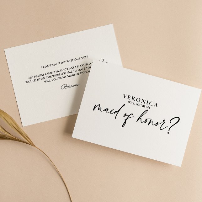 Proposition minimaliste de servante d'honneur noir (Créateur téléchargé)