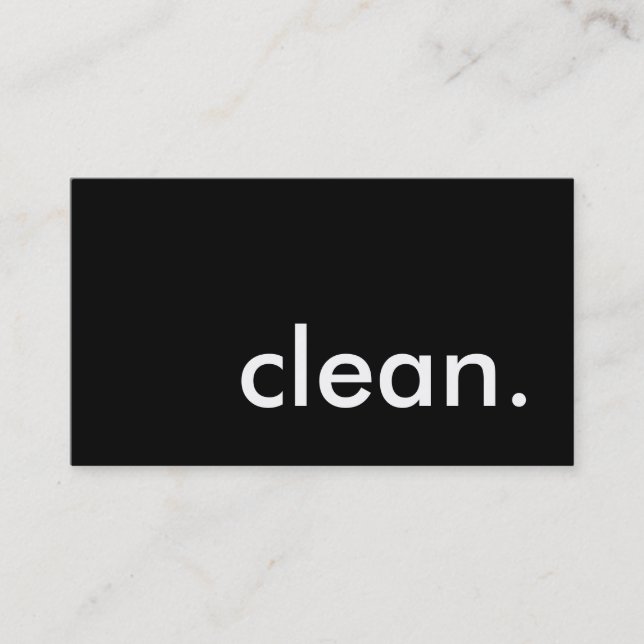 propre. carte perforée de fidélité (Devant)