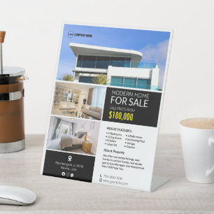 Propriété À Vendre Panneau Pedestal Personnalisé