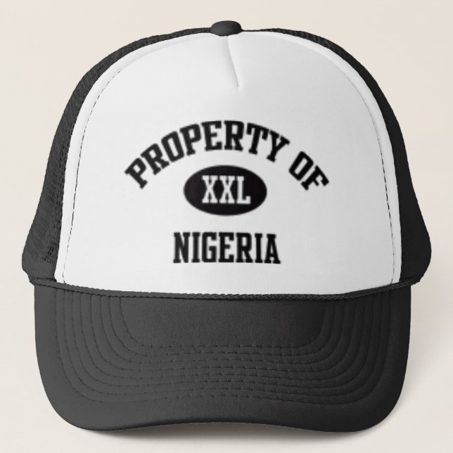 Propriété de casquette nigérien (Devant)