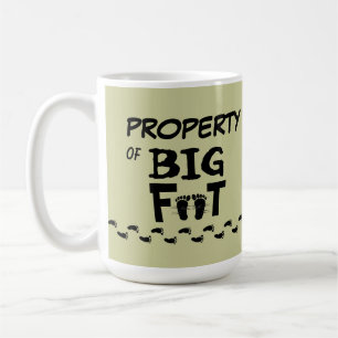 PROPRIÉTÉ de GRANDE tasse de PIED