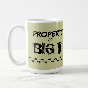 PROPRIÉTÉ de GRANDE tasse de PIED