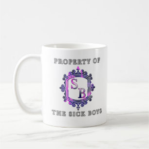 Propriété de Sick Boys Mug avec logo