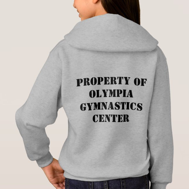 Propriété de sweat - shirt à capuche d'OGC (Dos)