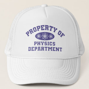 Propriété Du Casquette Du Département Physique