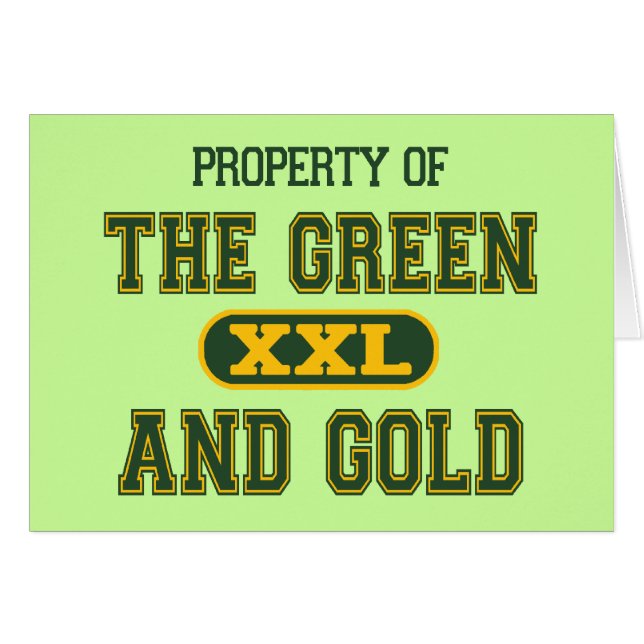 Propriété du vert et du Gold1 (Devant horizontal)