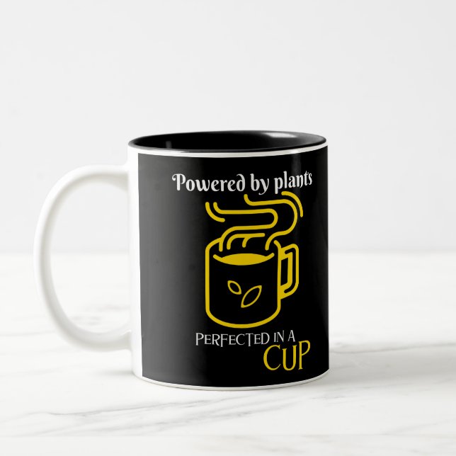 Propulsé par des Plantes - Parfait dans une Mug de (Gauche)