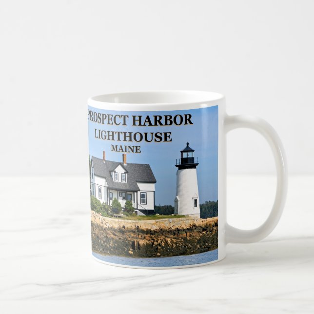 Prospect Harbour Lighthouse, Maine Mug (Droite)
