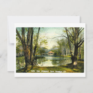 Prospect Park, Brooklyn NY, 1908 Carte postale Vin