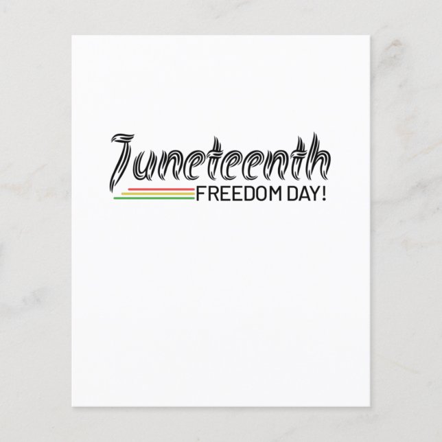 Prospectus 11,4 Cm X 14,2 Cm 19°, Liberté des Afro-Américains. (Devant)