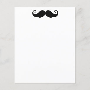 Prospectus 11,4 Cm X 14,2 Cm Affiche "Mustache" 11,4 cm x 14,2 cm