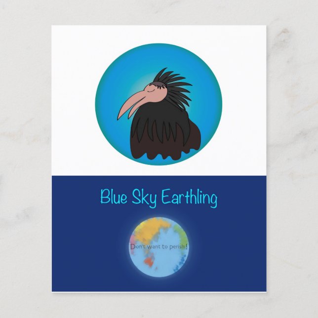 Prospectus 11,4 Cm X 14,2 Cm aimer la terre (Dos)