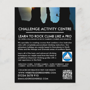 Prospectus 11,4 Cm X 14,2 Cm Alpiniste Silhouette, Randonnée et Escalade Advert