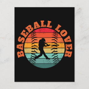 Prospectus 11,4 Cm X 14,2 Cm Amateur de baseball