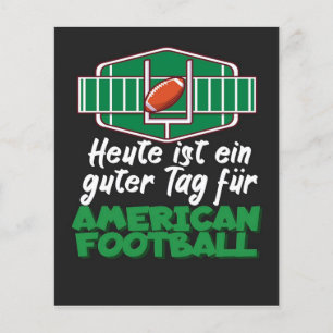 Prospectus 11,4 Cm X 14,2 Cm American Football