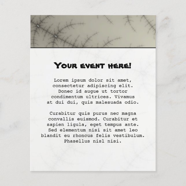 Prospectus 11,4 Cm X 14,2 Cm Arbres d'hiver fragiles (Devant)