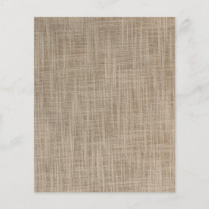 Prospectus 11,4 Cm X 14,2 Cm Arrière - plan de sac Gunny