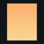 Prospectus 11,4 Cm X 14,2 Cm Arrière - plan orange et jaune<br><div class="desc">Un dégradé orange et jaune.</div>