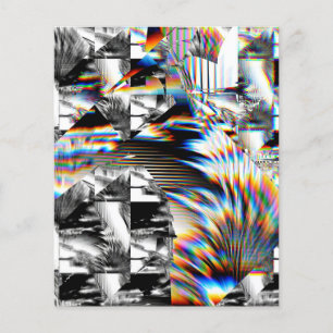 Prospectus 11,4 Cm X 14,2 Cm Attaque arc-en-ciel