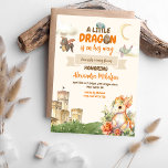 Prospectus 11,4 Cm X 14,2 Cm Baby shower Dragon d'aquarelle budgétaire<br><div class="desc">Voici notre adorable Watercolor Dragon Baby shower Invitation, la façon parfaite de donner le ton fantastique et enchanteur pour votre prochaine célébration! Célébrez l'arrivée imminente d'un petit avec ce design d'invitation charmant et unique. Conçu avec soin et une touche de magie, notre illustration de dragon aquarelle vole le spectacle avec...</div>