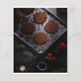 Prospectus 11,4 Cm X 14,2 Cm Baking Un peu de chocolat Cookies