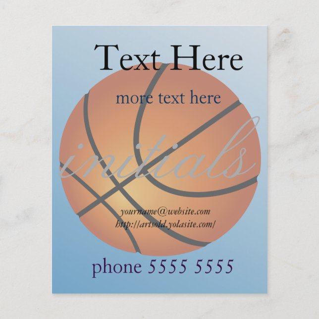 Prospectus 11,4 Cm X 14,2 Cm Basketball Super Budget Spécial (Dos)