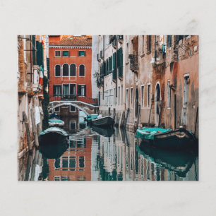 Prospectus 11,4 Cm X 14,2 Cm Bateaux de Venise