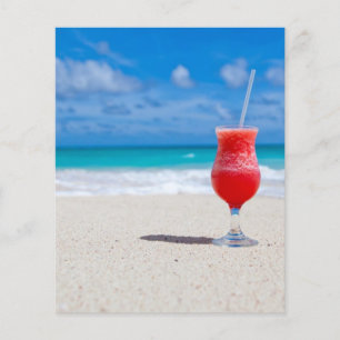 Prospectus 11,4 Cm X 14,2 Cm beach-84533 beach beverage caribbean cocktail