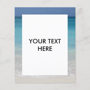 Prospectus 11,4 Cm X 14,2 Cm Belle plage   Turks and Caicos Photo