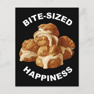 Prospectus 11,4 Cm X 14,2 Cm Bite Sized Bonheur Profiteroles