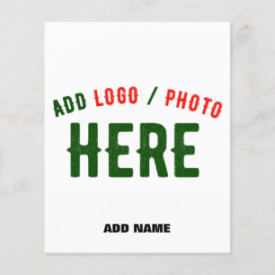 PROSPECTUS 11,4 CM X 14,2 CM BLANC PERSONNALISABLE MODERNE ET MARQUE VERIFIEE D