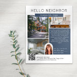 Prospectus 11,4 Cm X 14,2 Cm Bonjour Voisin Marketing Immobilier Introduction<br><div class="desc">Sensibilisez votre marque et créez de nouvelles pistes grâce à ce dépliant de marketing immobilier HELLO VOISIN. Le design moderne attirera l'oeil de vos clients potentiels et leur fera savoir que vous êtes l'agent immobilier sympathique et compétent qui comprend leur quartier aussi bien qu'ils le font !</div>