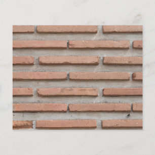 Prospectus 11,4 Cm X 14,2 Cm Brick wall
