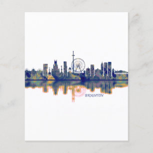Prospectus 11,4 Cm X 14,2 Cm Brighton Skyline