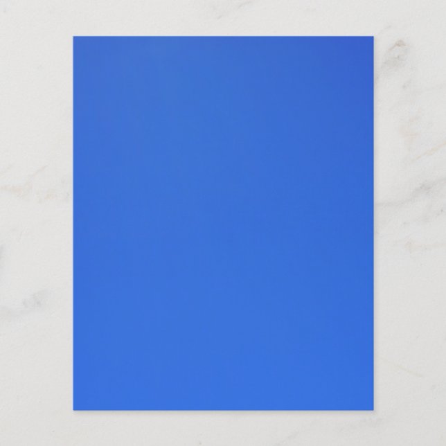 PROSPECTUS 11,4 CM X 14,2 CM BRILLANTEMENT BLEU ROYAL ARRIÈRE - PLANS WALLPAPER (Devant)