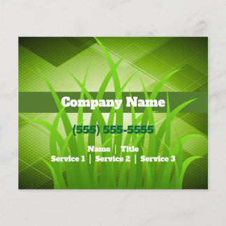 Prospectus 11,4 Cm X 14,2 Cm Brochure d'aménagement paysager pour l'entretien d